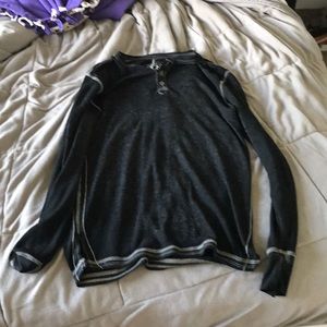 Thin black long sleeve.